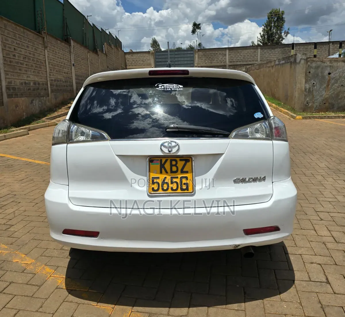 Toyota Caldina 2008 White