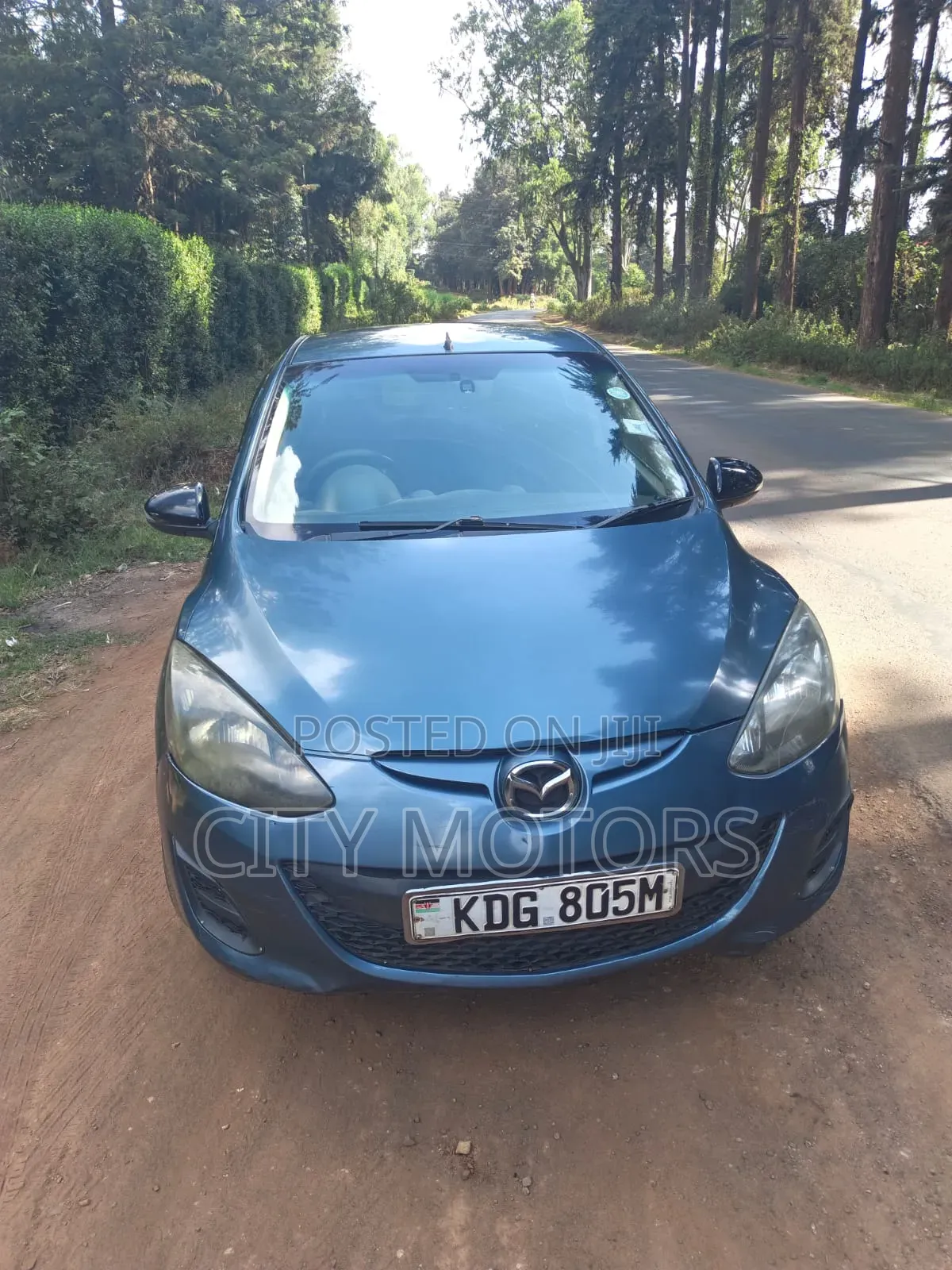 Mazda Demio 2014 Blue