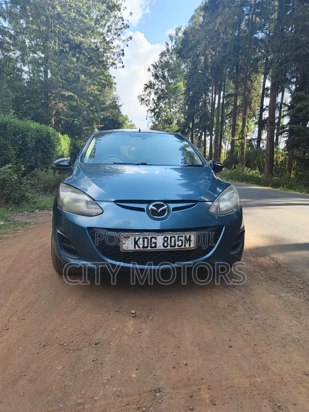 Mazda Demio 2014 Blue