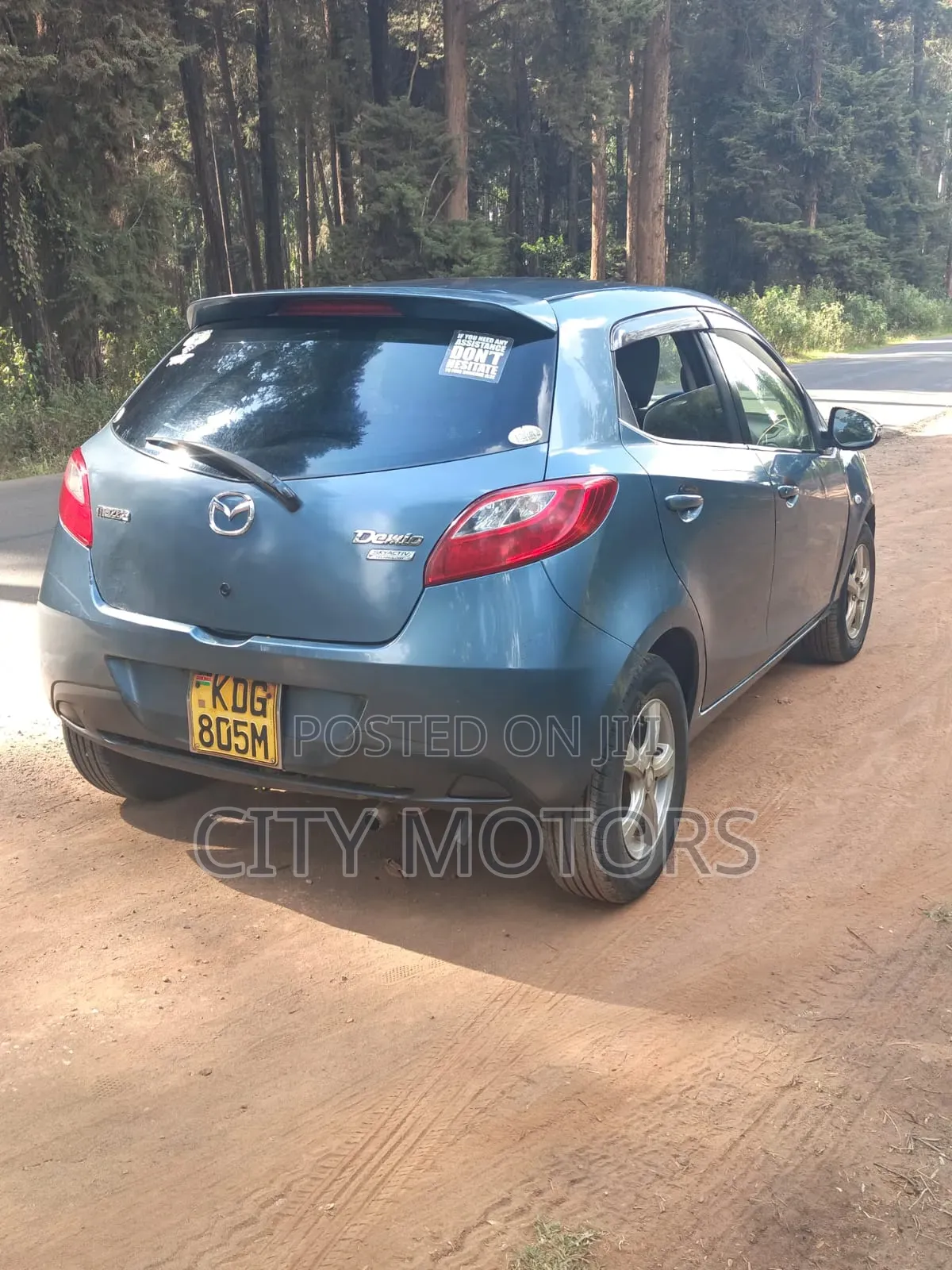Mazda Demio 2014 Blue