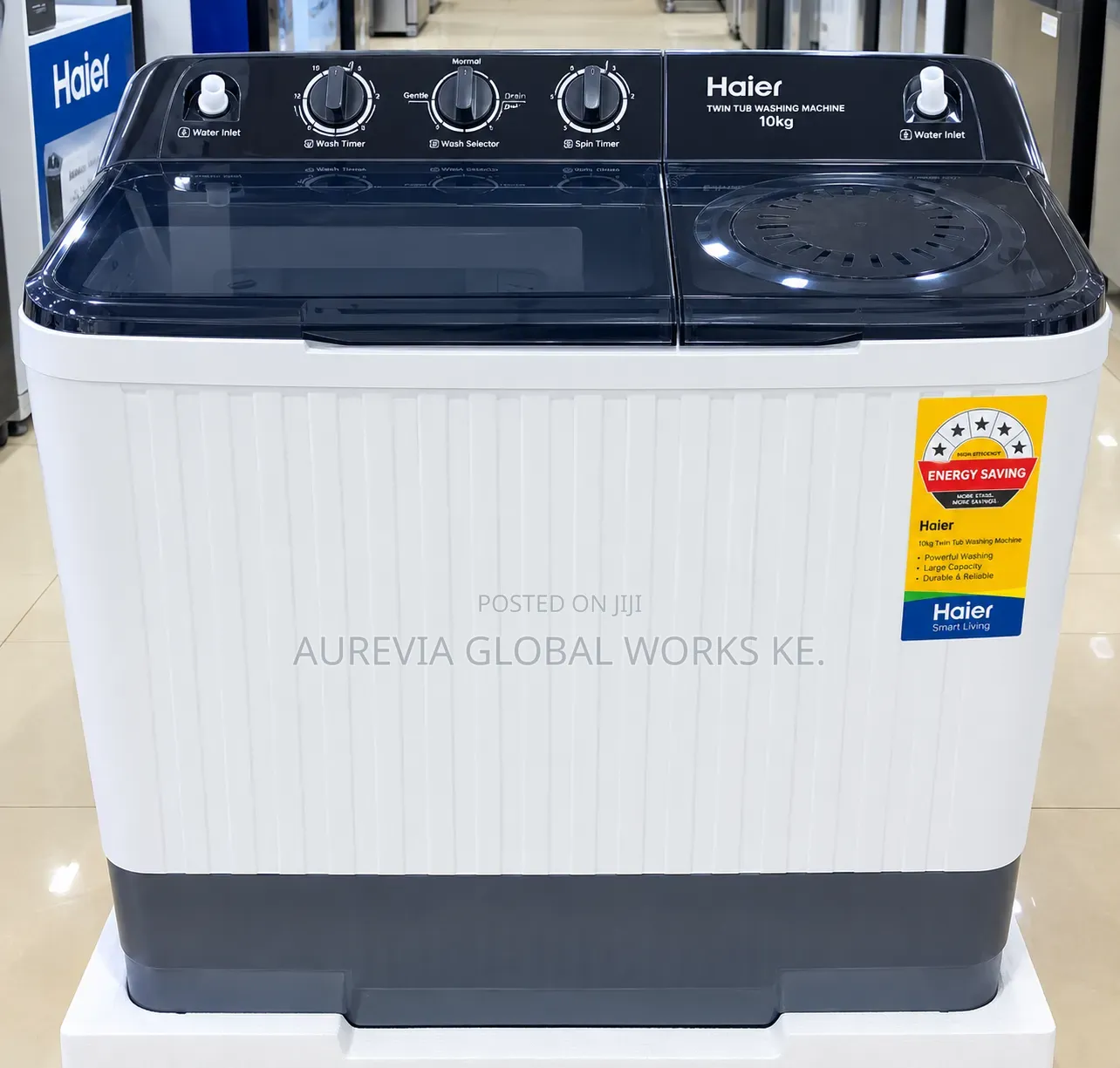 Haier 10KG Twin Tub Semi-Automatic Washing Machine