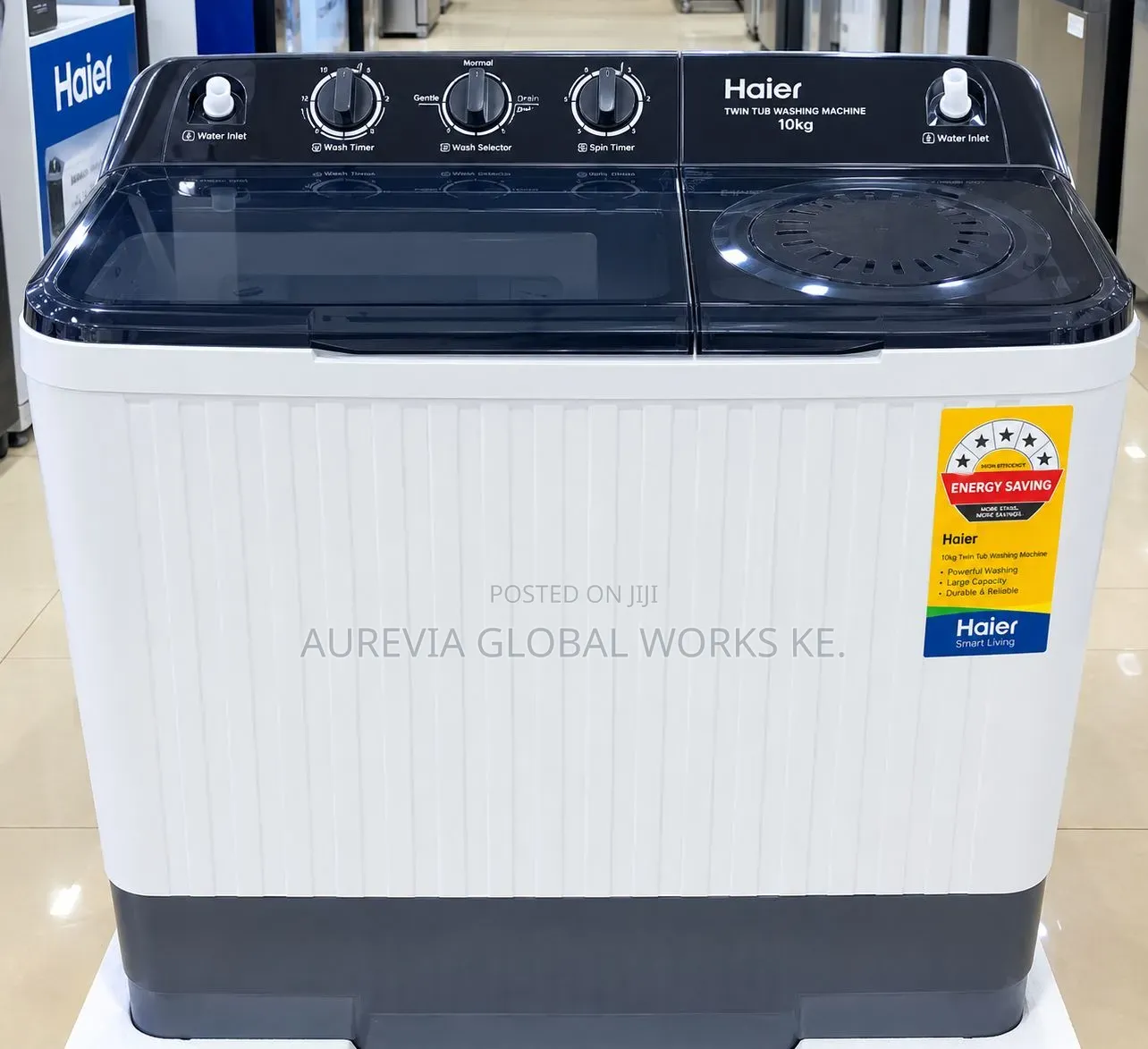 Haier 10KG Twin Tub Semi-Automatic Washing Machine