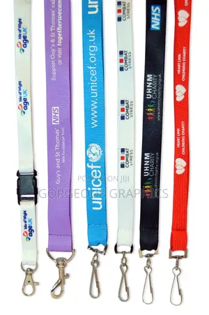Branded Portrait Card Holders / Lanyards