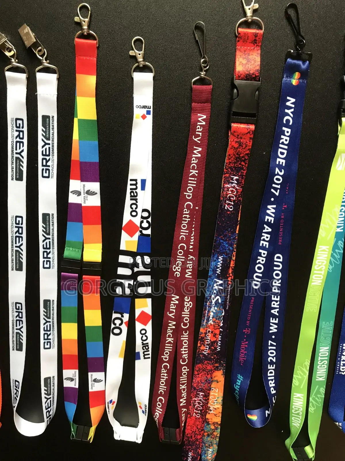 Branded Portrait Card Holders / Lanyards