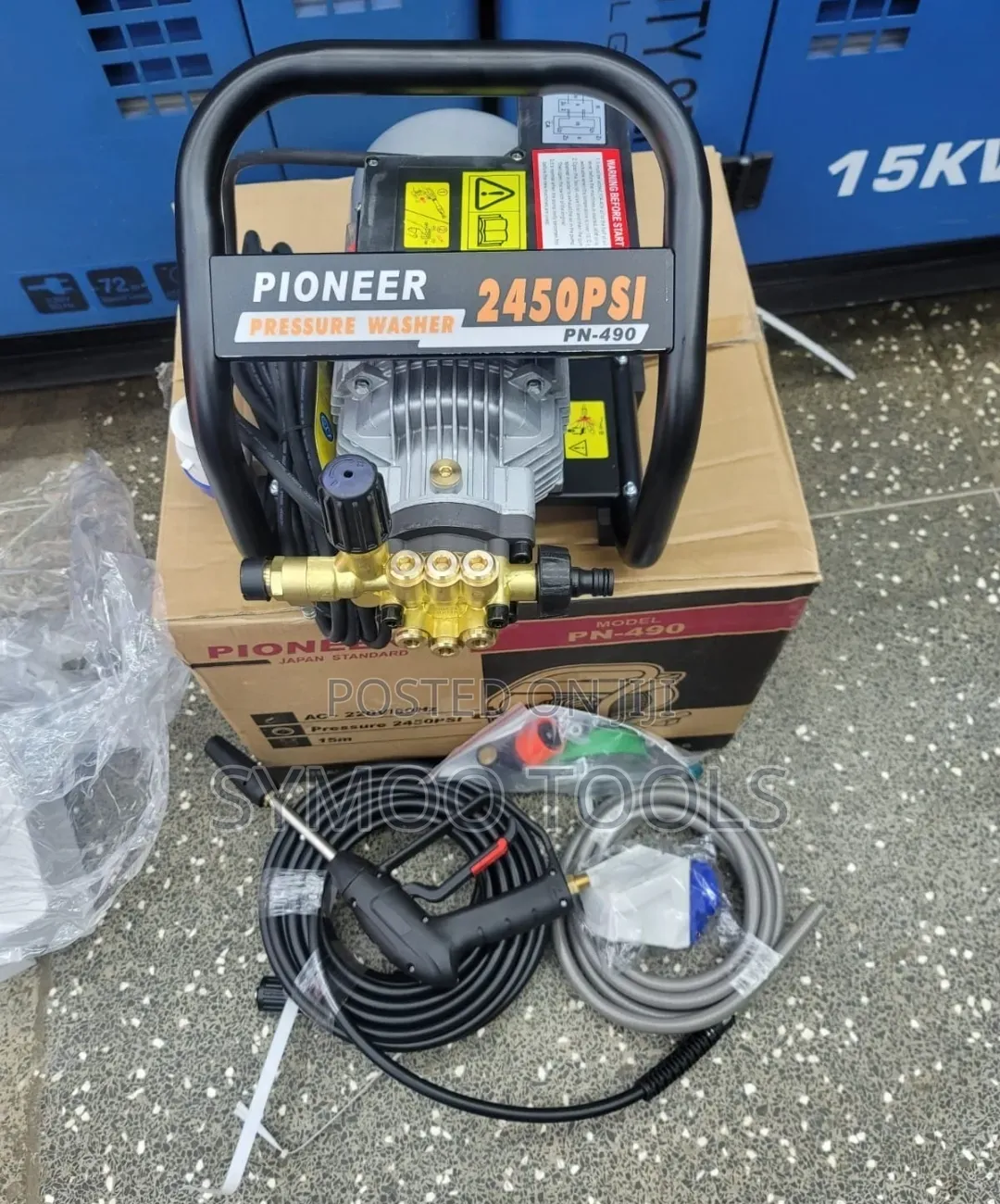 Pioneer PN-490 2450PSI Electric Pressure Washer