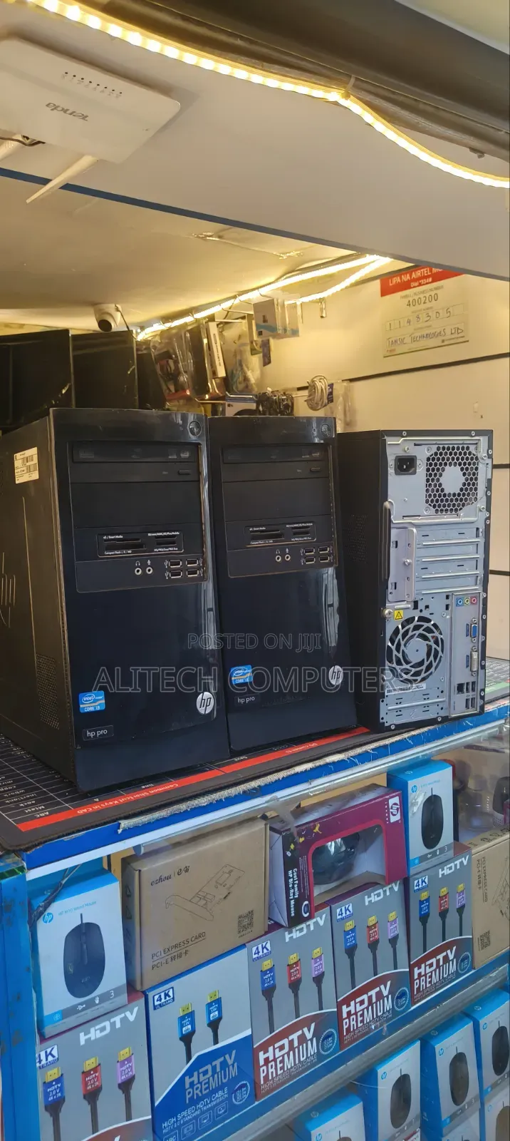 Desktop Computer HP ProOne 400 4GB Intel Core i3 HDD 500GB