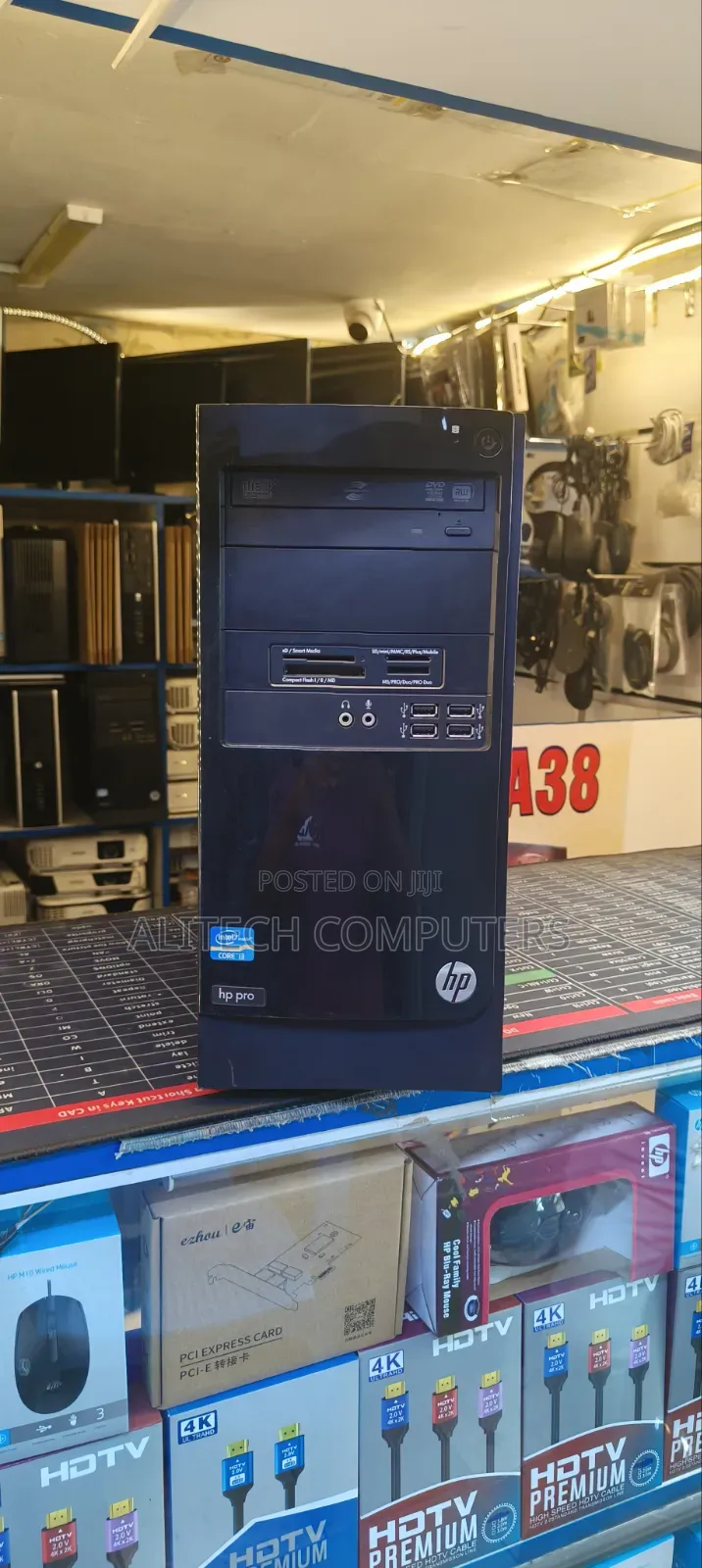 Desktop Computer HP ProOne 400 4GB Intel Core i3 HDD 500GB