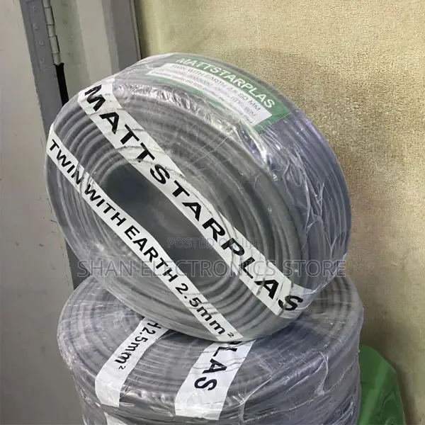 2.5mm Twin and Earth Electrical Cable for Socket Wiring