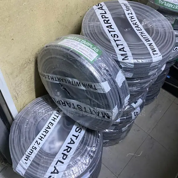 2.5mm Twin and Earth Electrical Cable for Socket Wiring