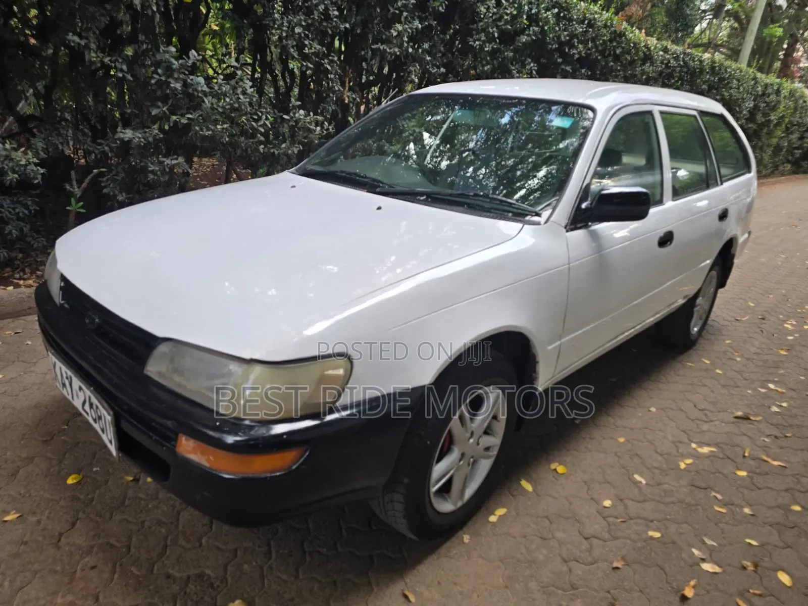 Toyota Corolla Hatchback 1999 White