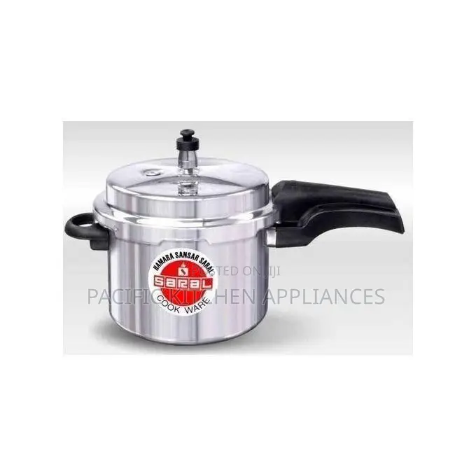 Saral Heavy Aluminium Pressure Cooker-Explosion Proof 3ltr