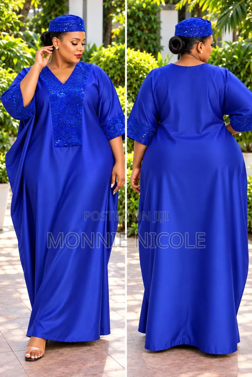 Fabulous Royal Blue Maxi Dress.
