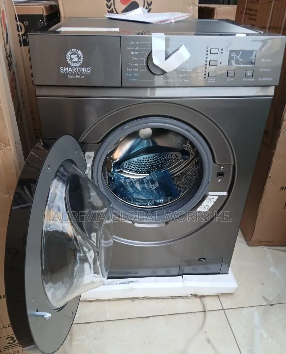 Smartpro 10KG Front Load Washing Machine
