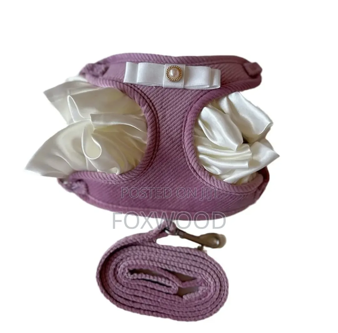 Pet Vest Harnesses and Matching Leashes