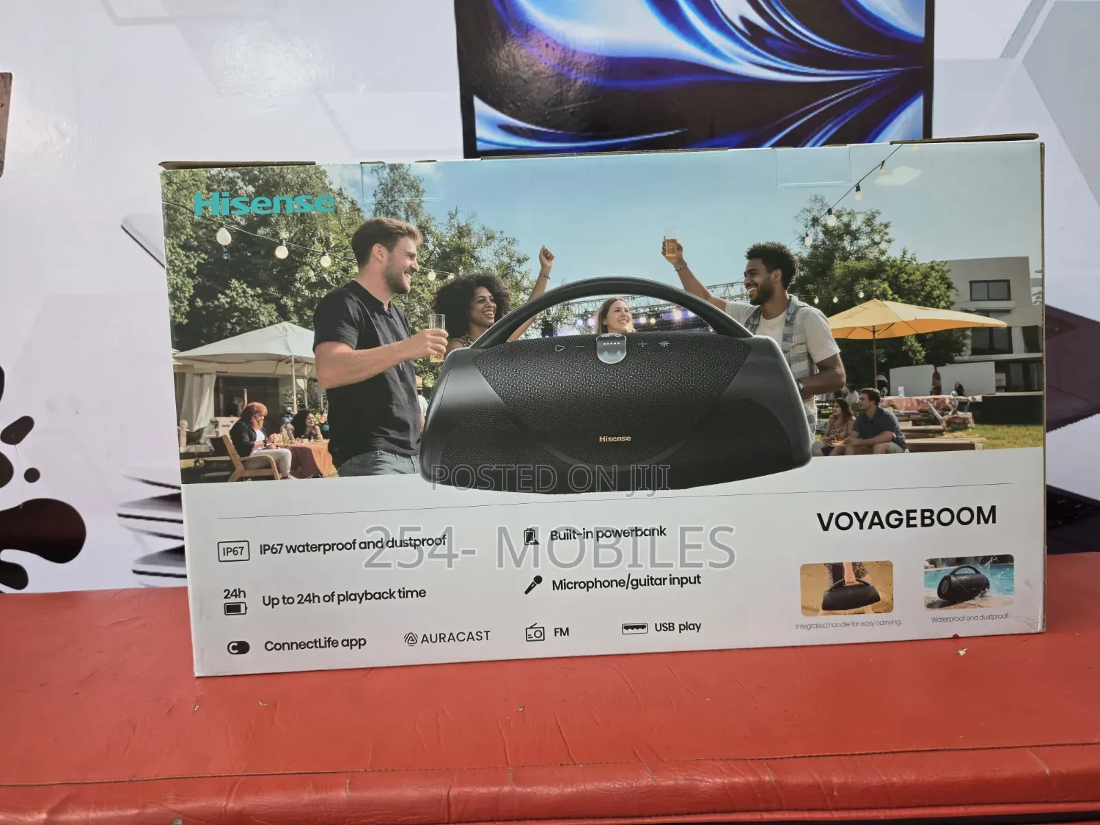 Hisense VoyageBoom Portable Bluetooth Speaker