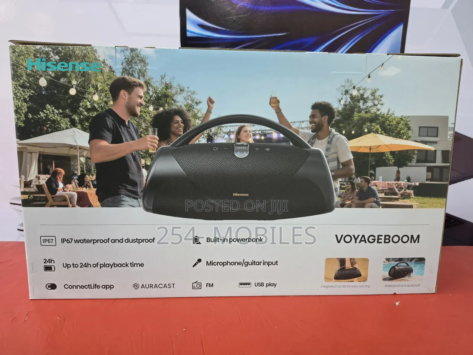 Hisense VoyageBoom Portable Bluetooth Speaker