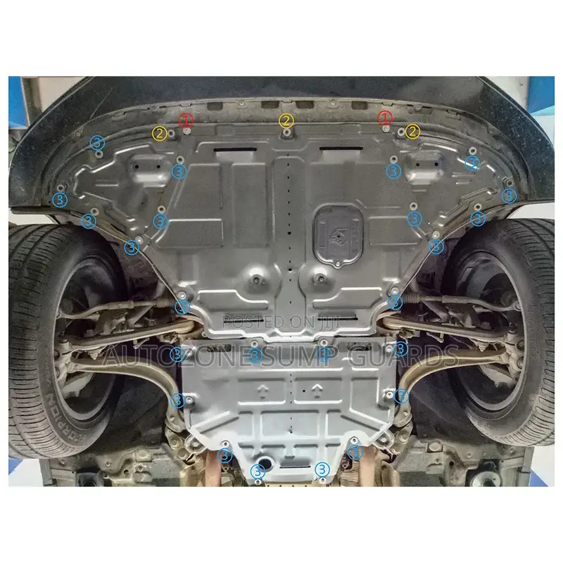 VW Touareg 2019-2021 Guard Plate Skid Plate Car Engine Protection