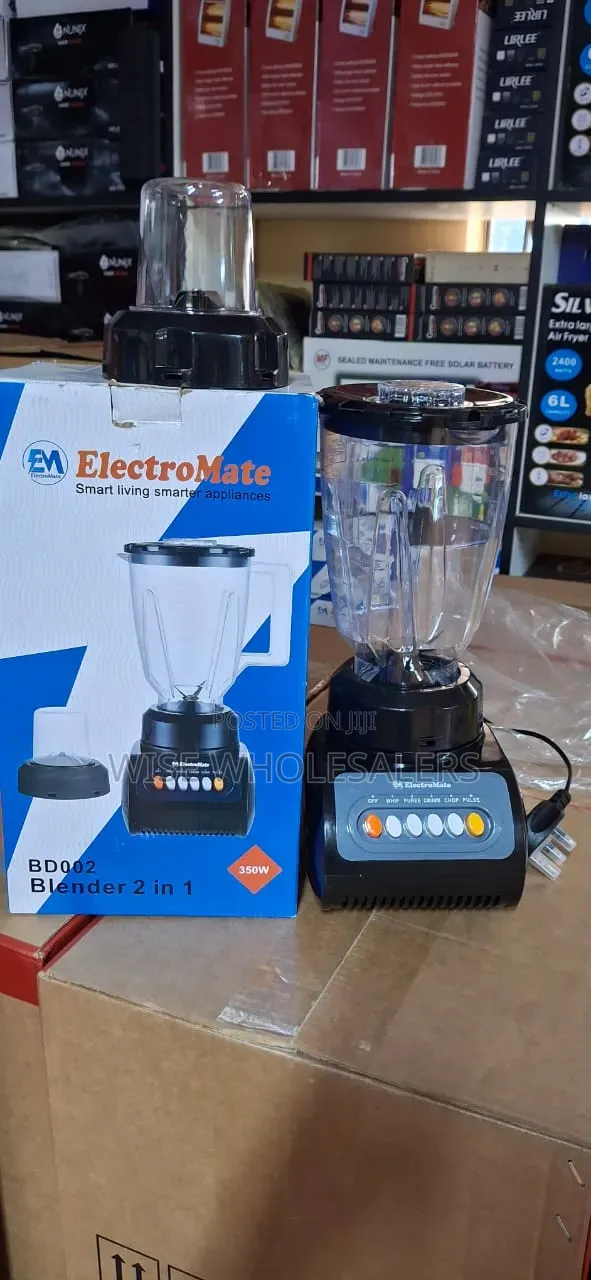 ElectroMate 2-in-1 Electric Blender
