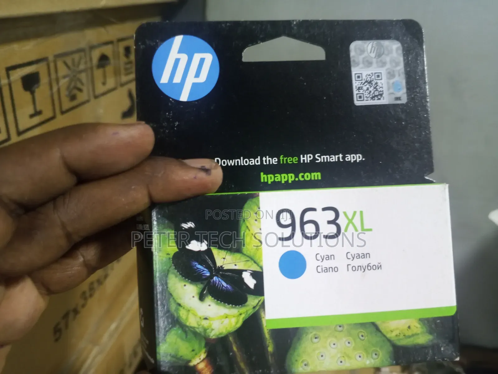 HP 963XL Cyan Ink Cartridge Original