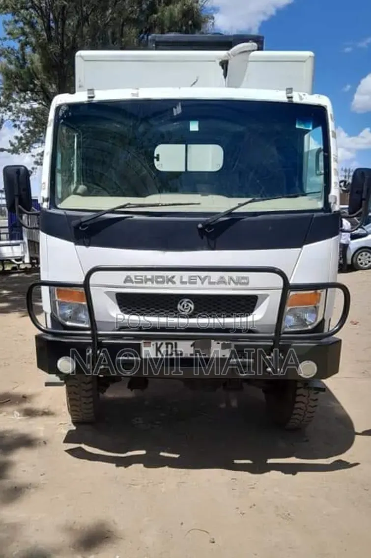 For Sale: Clean Ex-KDF Ashok Leyland Partner 4x4 Refrigerated Truck
