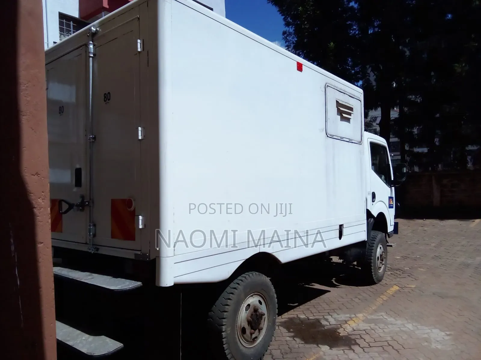 For Sale: Clean Ex-KDF Ashok Leyland Partner 4x4 Refrigerated Truck