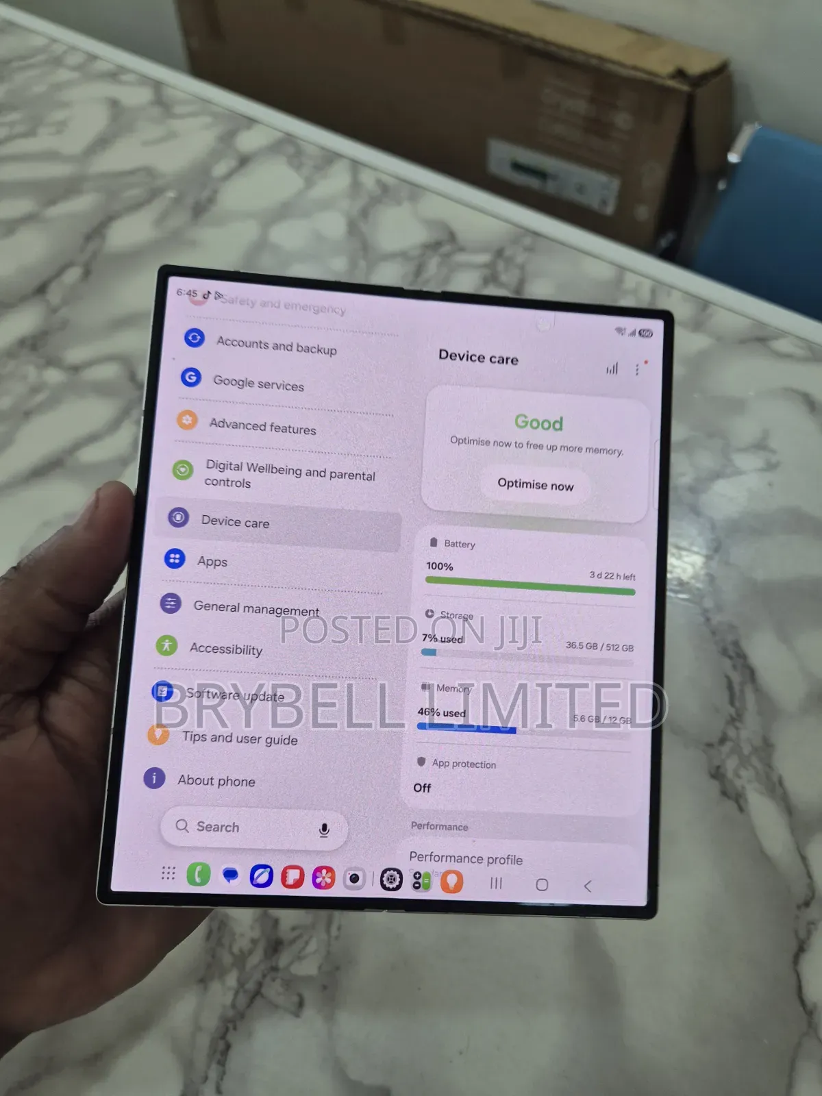 Samsung Galaxy Z Fold6 512 GB White