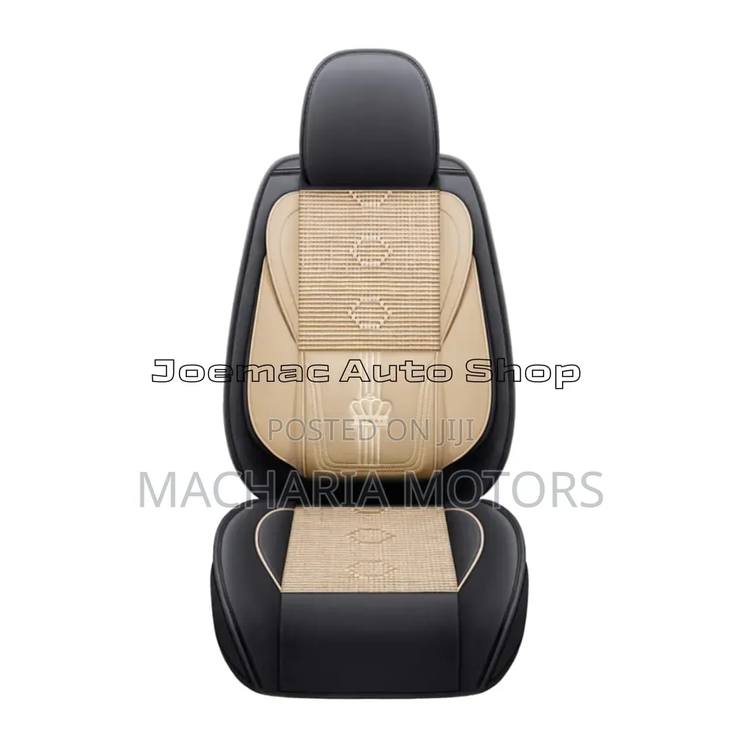 Universal 5 Seater Car Seat Cover With Steering Cover