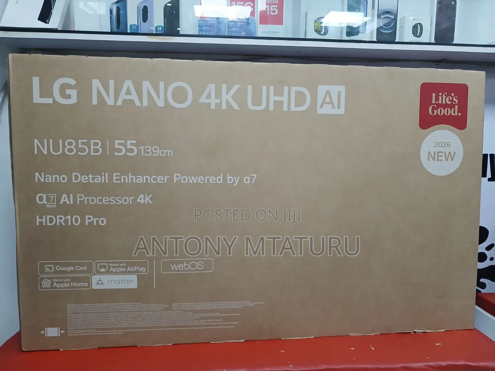 LG 55nu850b6la 55 Inch 4k HDR Smart Led TV