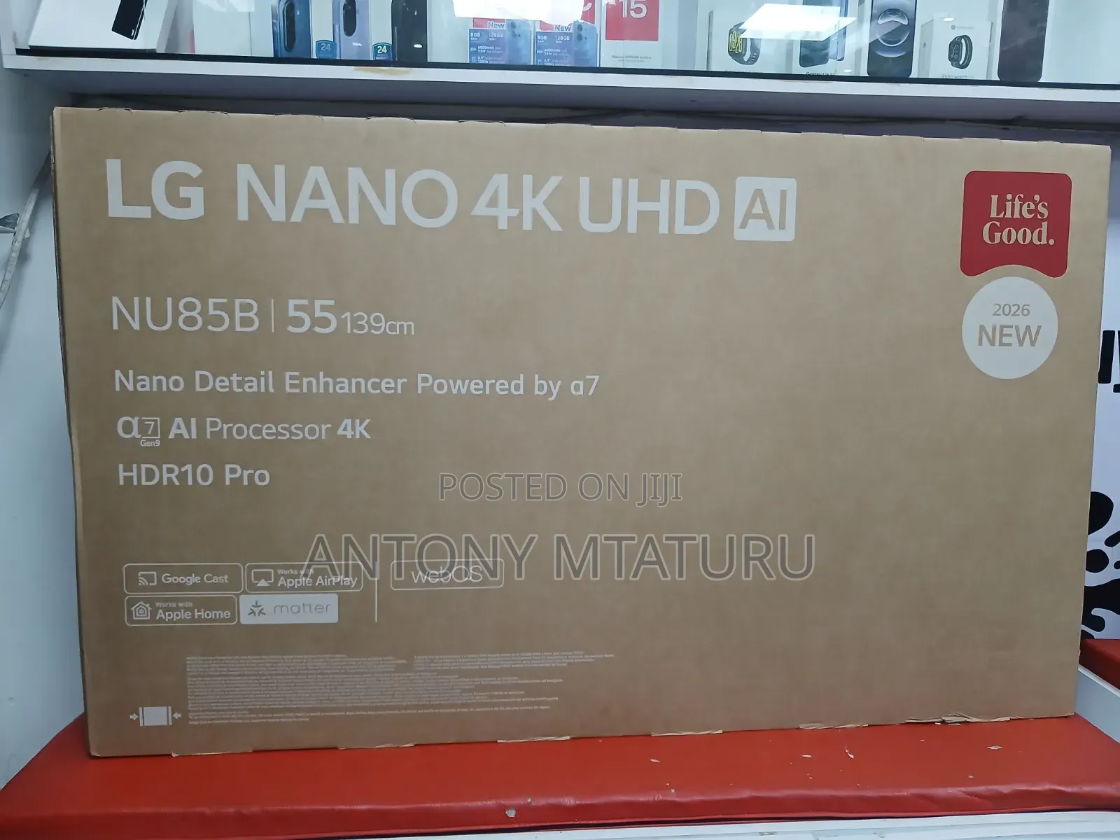 LG 55nu850b6la 55 Inch 4k HDR Smart Led TV