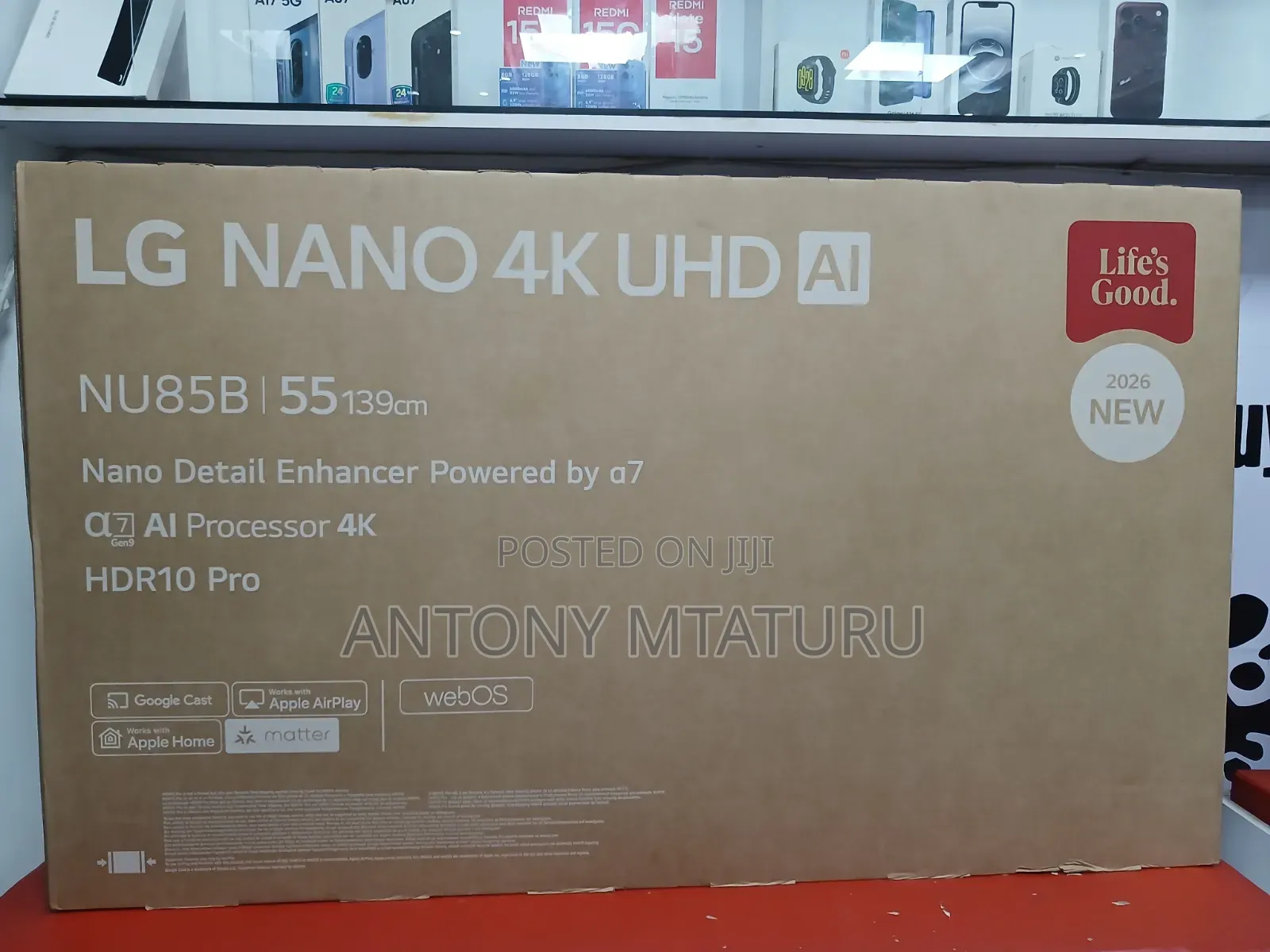 LG 55nu850b6la 55 Inch 4k HDR Smart Led TV