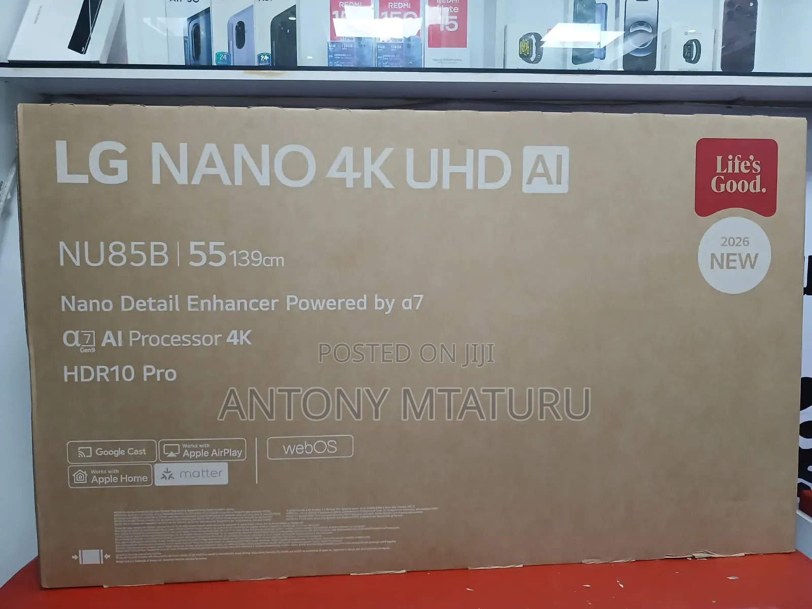 LG 55nu850b6la 55 Inch 4k HDR Smart Led TV