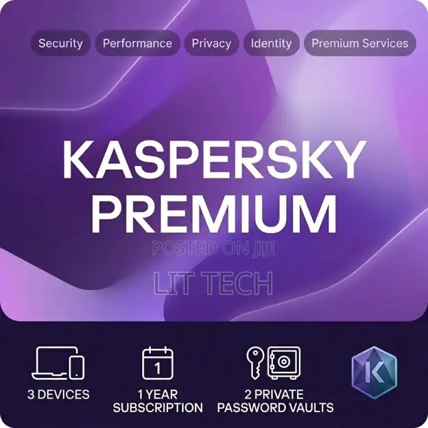 Kaspersky Premium 3 Devices 1 Year Licence ESD (Key Only)