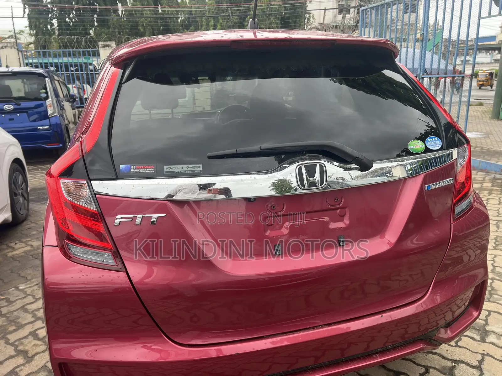 Honda Fit 2019 Burgundy