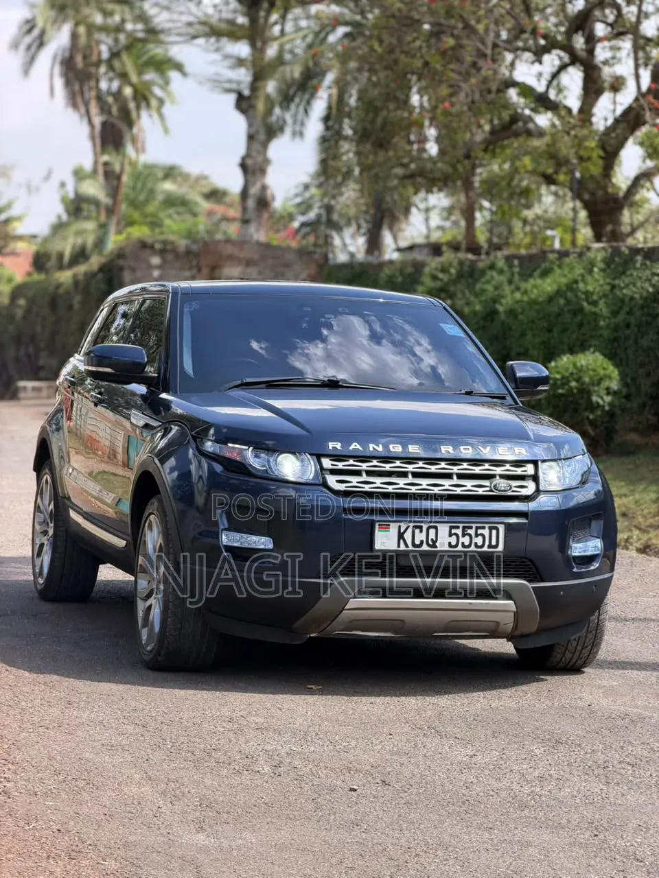 Land Rover Range Rover Evoque 2012 Blue