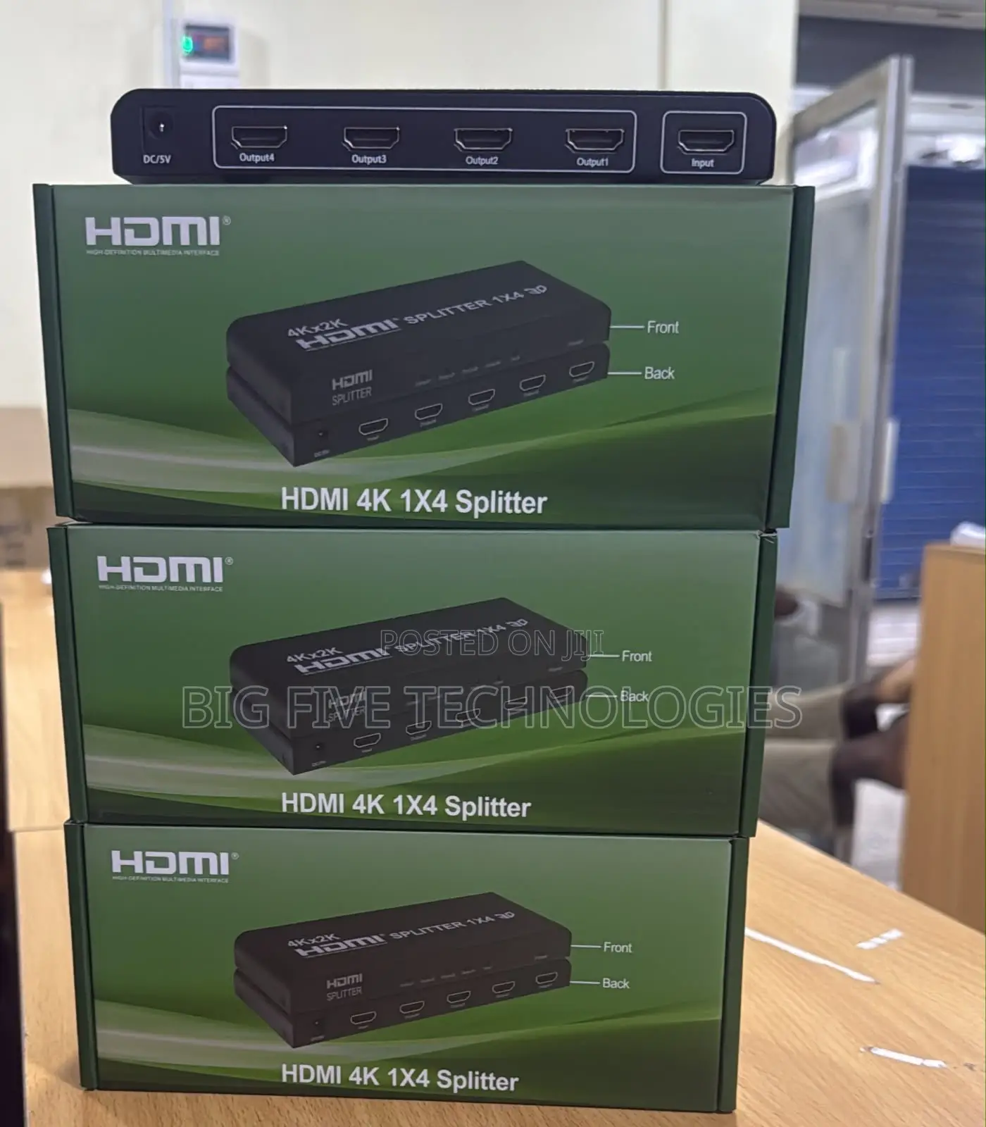 HDMI Splitter 1x4 Way 4k