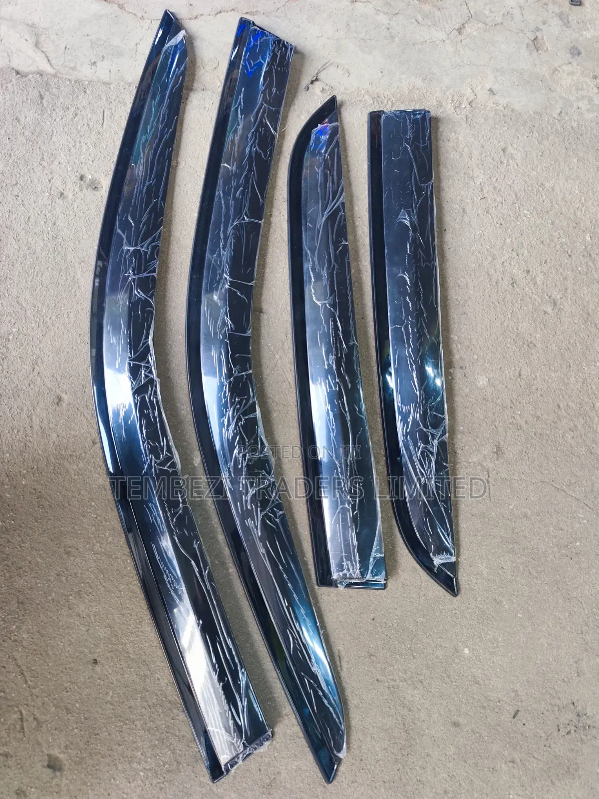 Original Toyota Vista Windbreakers Injection Window Deflectors