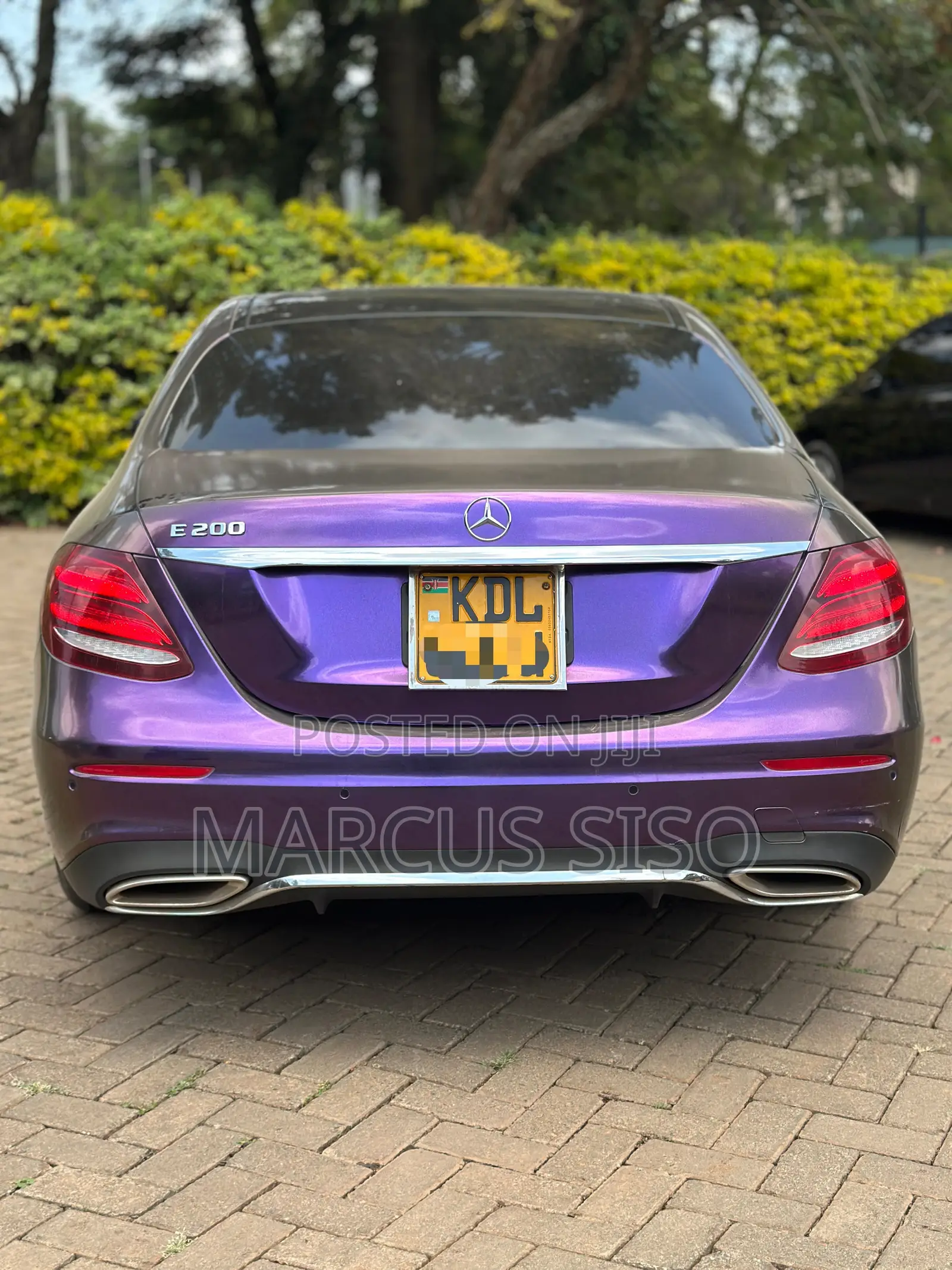 Mercedes-Benz E200 2016 Blue