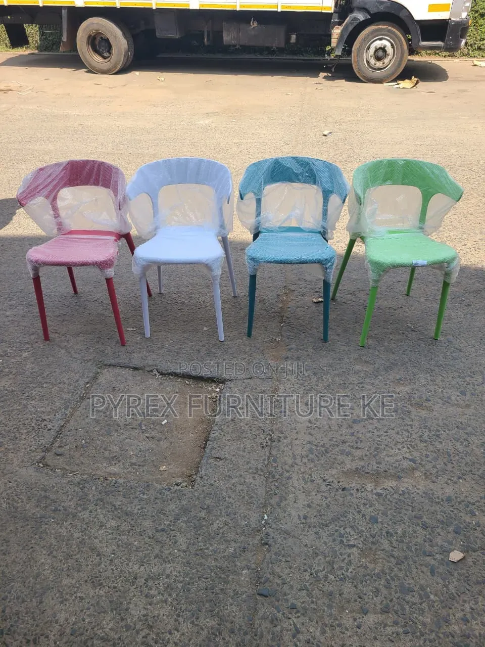 Modern Plastic Cafe Chairs