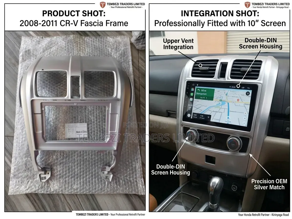 Honda CR-V 2008-2011 Android Radio Fascia Dash Trim Frame