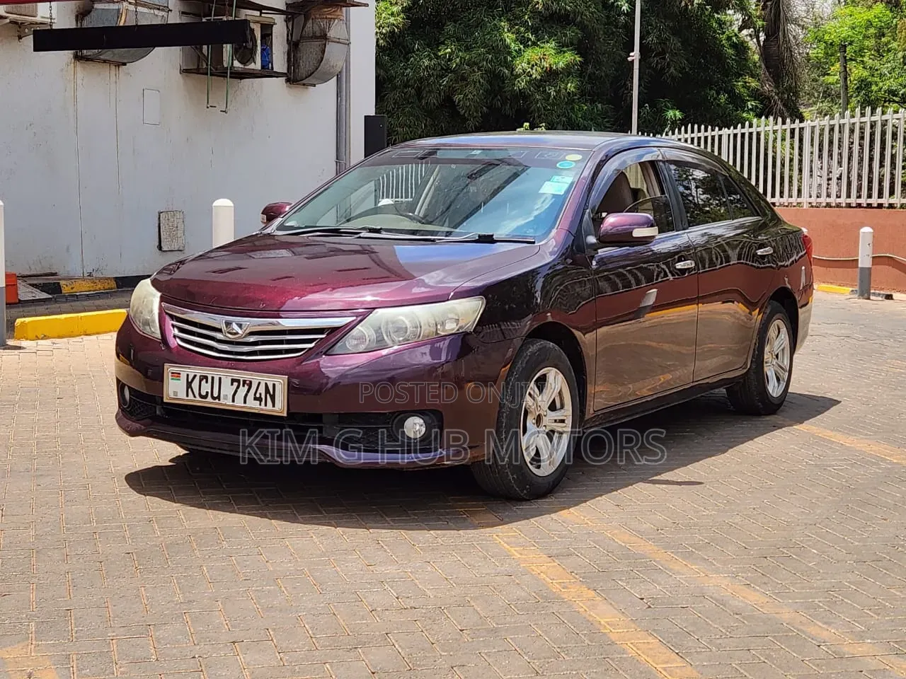 Toyota Allion 2012 Burgundy