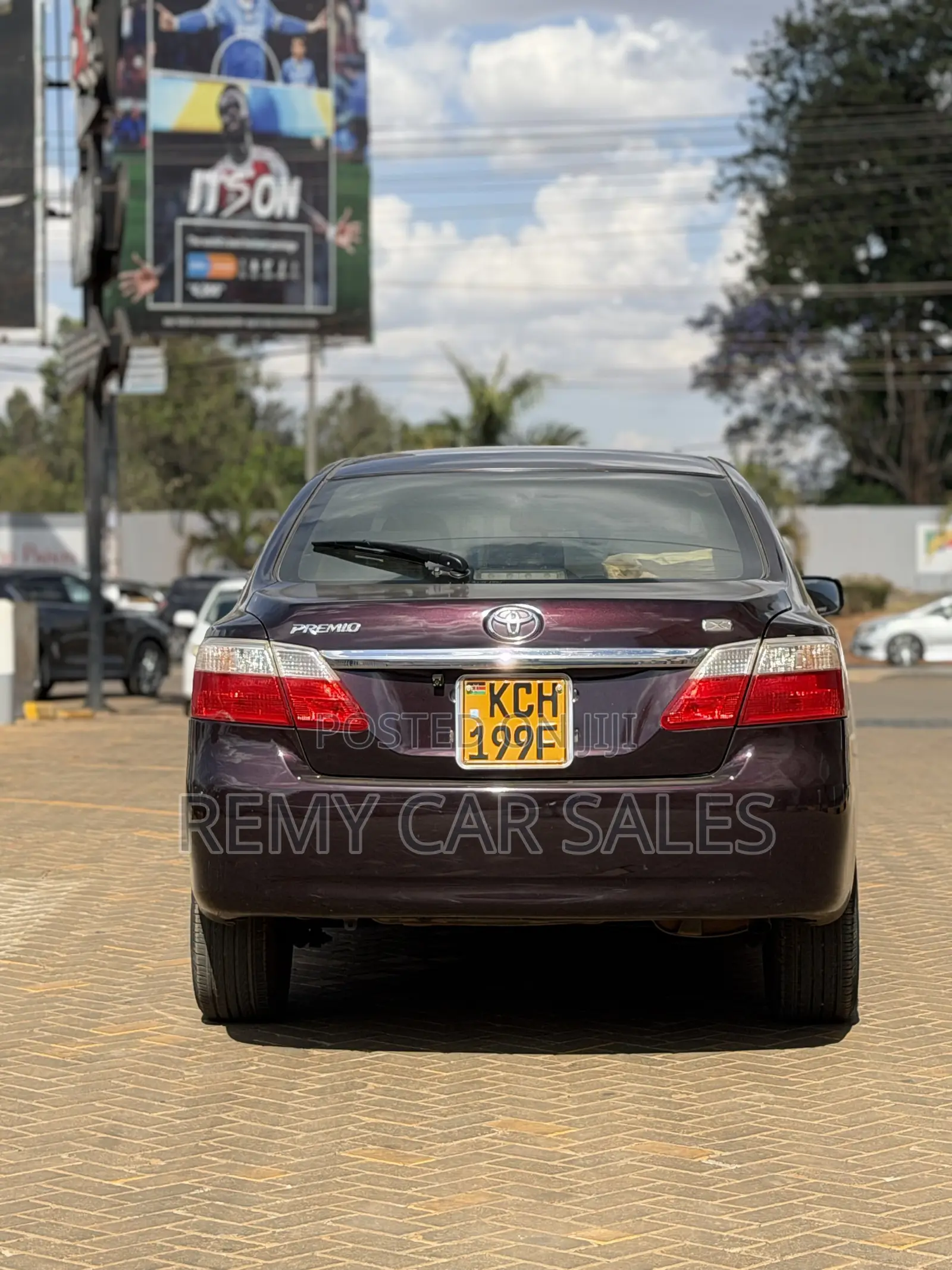 Toyota Premio 2009 Burgundy