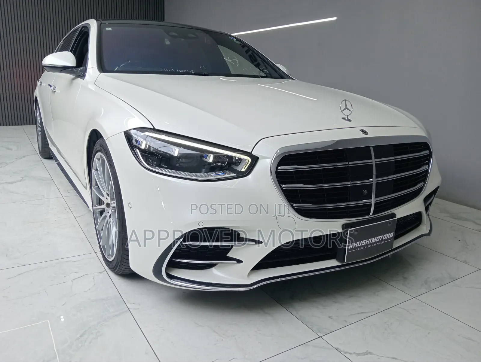 Mercedes-Benz S-Class 2021 White