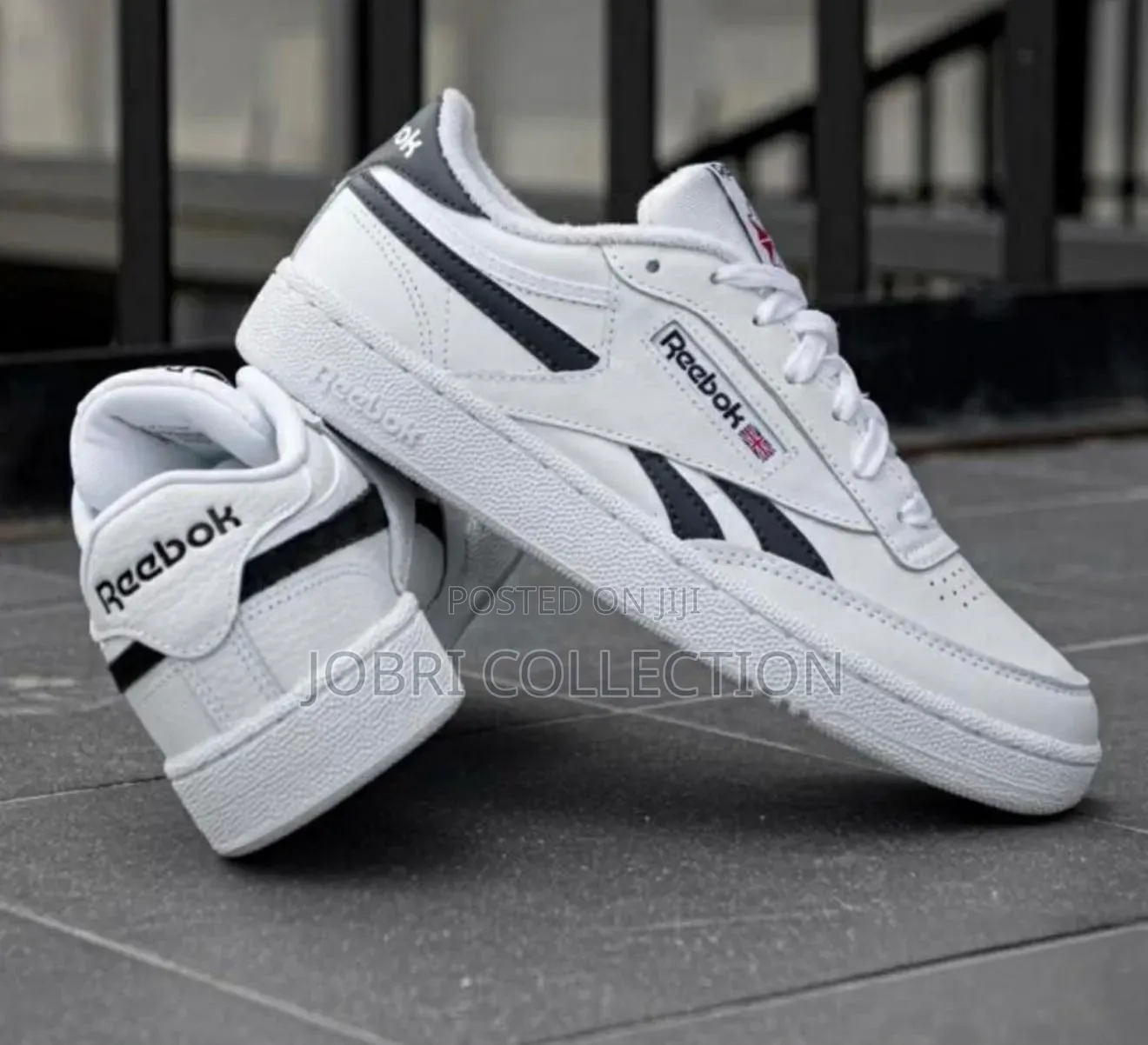 Designer White Reebok Sneakers