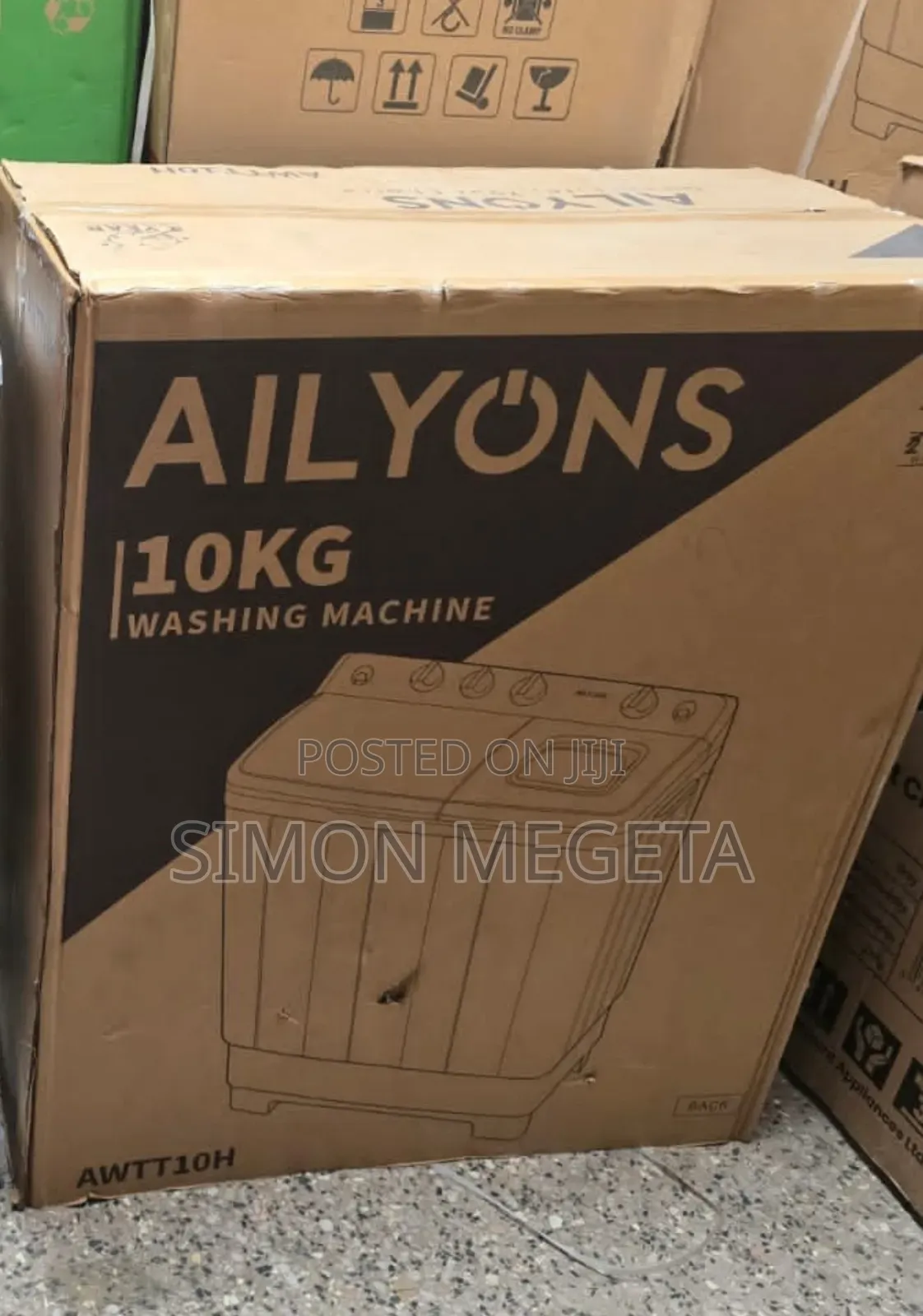 Ailyons Washing Machine 10 Kg Twin Tub
