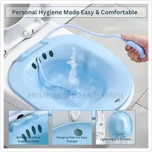Postpartum Sitz Bath Basin and Hand Pump