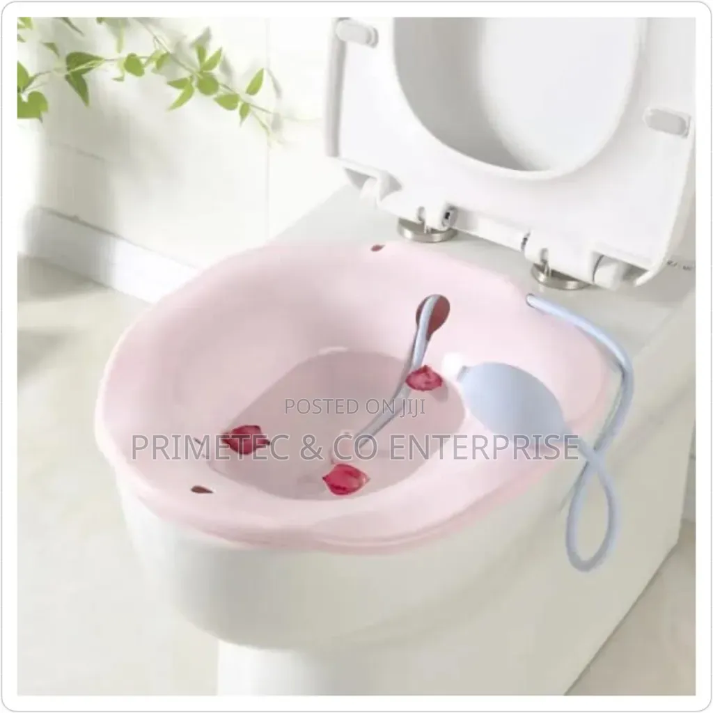 Postpartum Sitz Bath Basin and Hand Pump