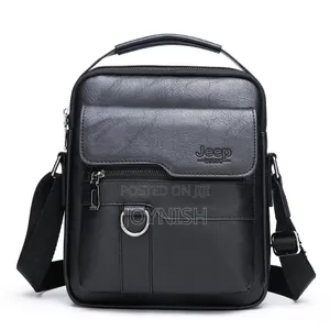 Jeep Crossbody Leather Bag