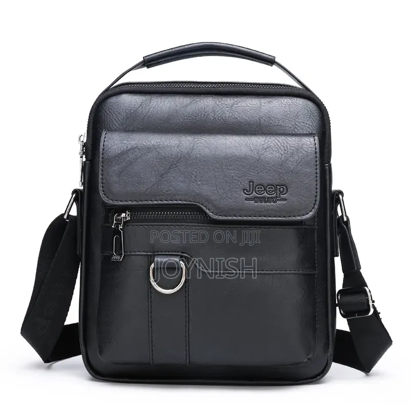 Jeep Crossbody Leather Bag