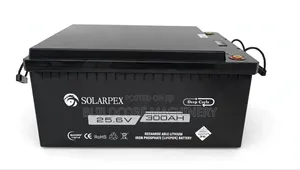 Solarpex 300aH 25.6v Lithium Battery