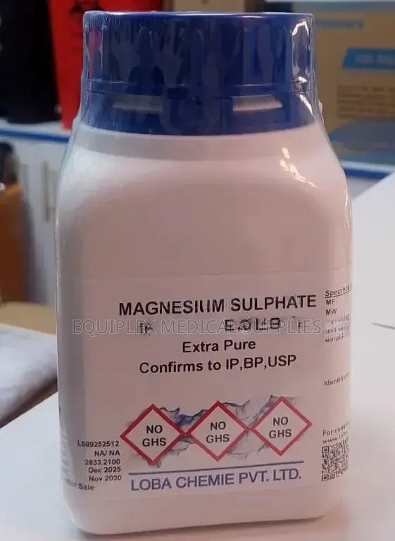 500 Grams High Purity Magnesium Sulphate Heptahydrate (99%)